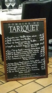 Menu du Auberge de Veyrac à Veyrac