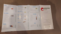 Menu / carte de Amago Sushi à Malakoff