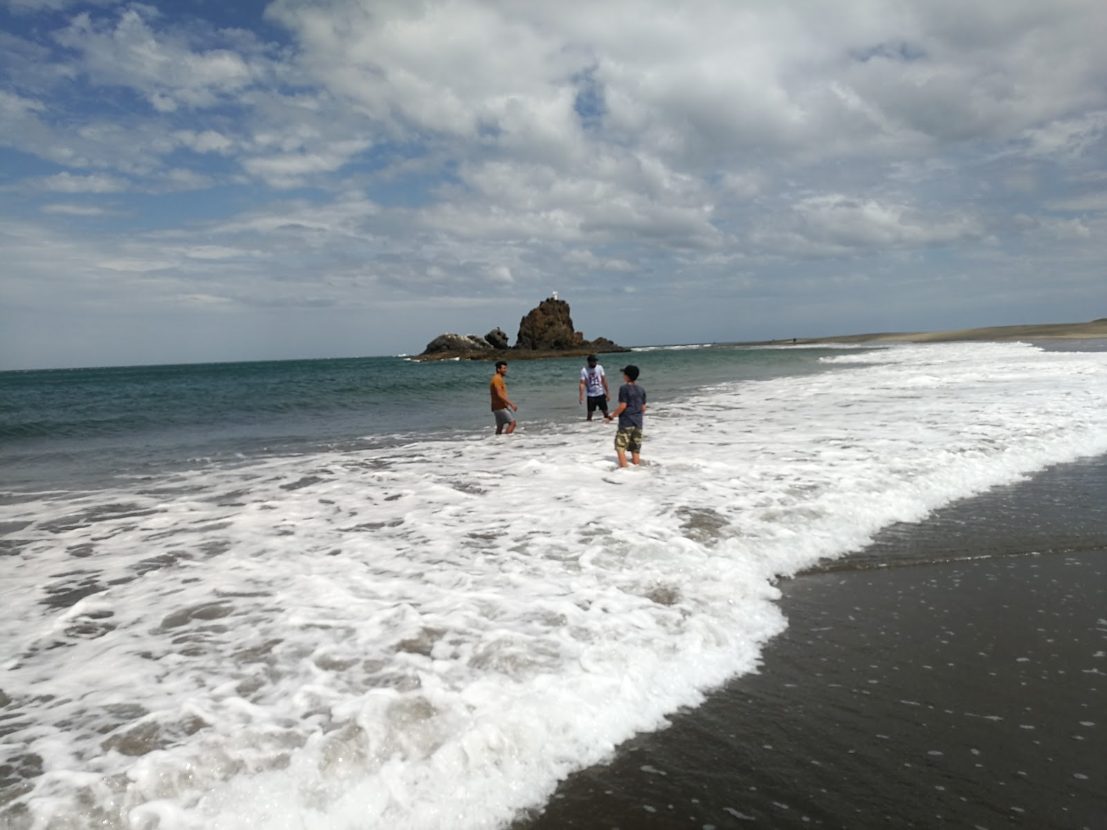 Photo de Whatipu Beach situé dans une zone naturelle
