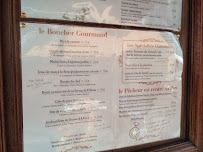 Restaurant français Le Grand Café à Fontainebleau (le menu)
