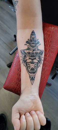 Explore small tattoo ideas for guys, creative tattoo ideas in Derby, available at Greyscale Tattoo