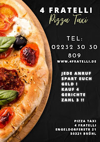 Livraison de pizzas Pizza Taxi 4 Fratelli Brühl à Brühl - menu / carte
