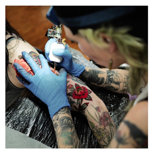 Explore tattoo ideas for police, creative tattoo ideas in Atlanta, available at Big Cat Tattoo