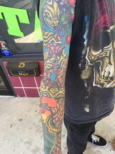 Explore orchid tattoo ideas, creative tattoo ideas in Jacksonville, available at Electric Legacy Tattoo