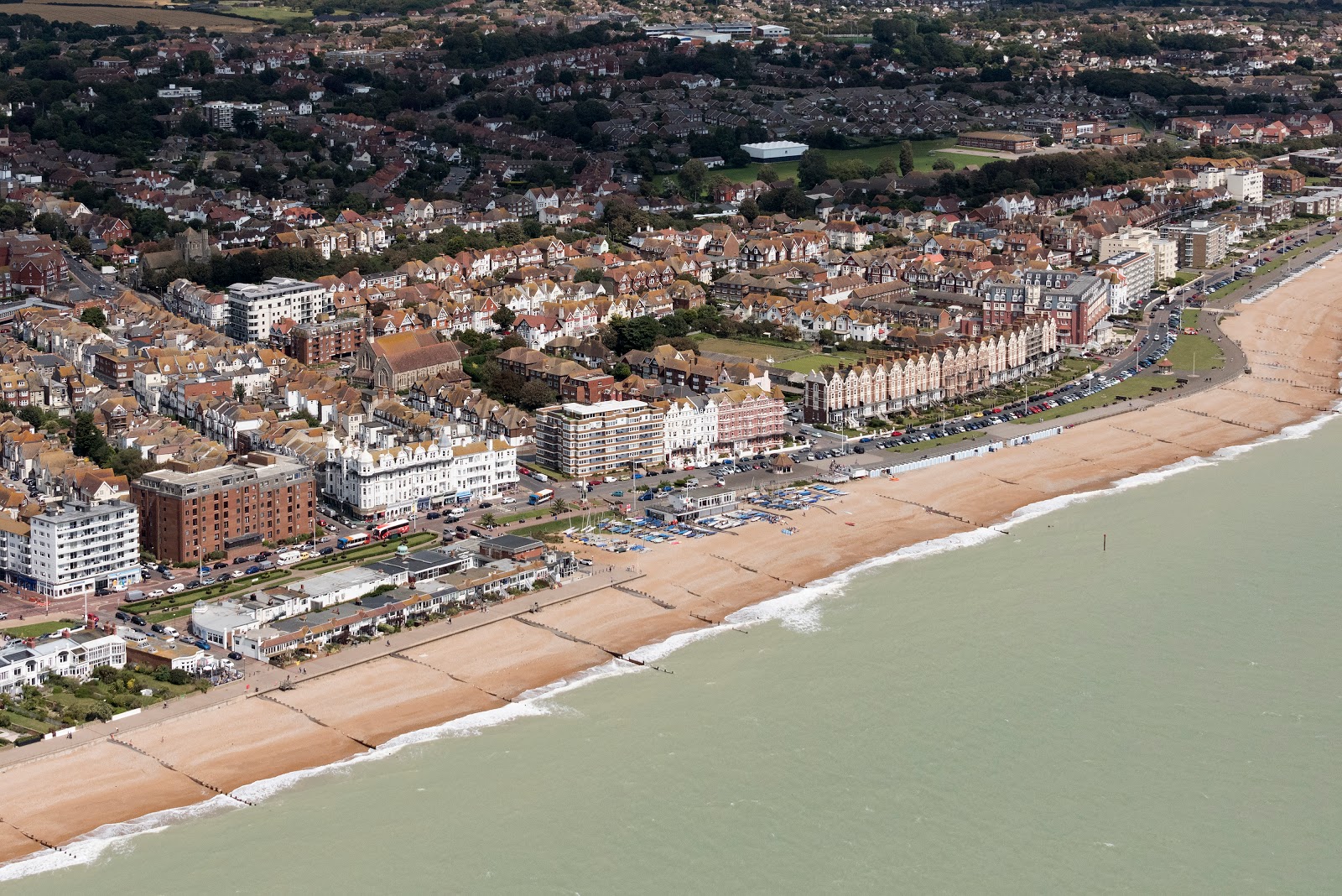Photo of Bexhill beach with very clean level of cleanliness