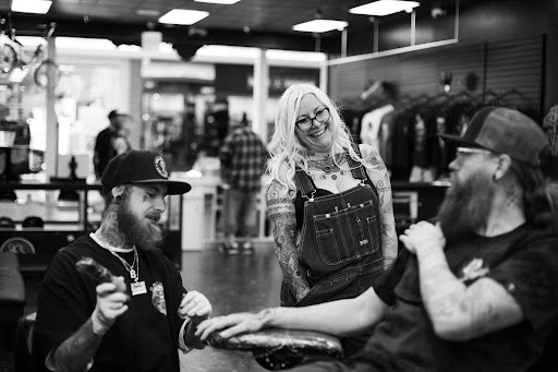 Explore 555 tattoo ideas, creative tattoo ideas in Redding, available at Blessed Ink