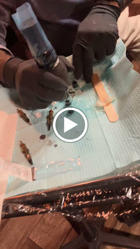 Explore men basketball tattoo ideas, creative tattoo ideas in Kissimmee, available at Fallen Sparrow Tattoo Co