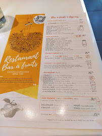 Le Paradis Du Fruit - Lyon Confluence à Lyon menu