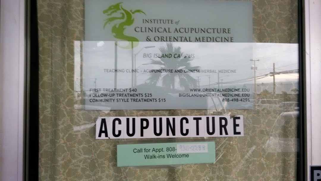 Institute Of Clinical Acupucture And Oriental Medicine