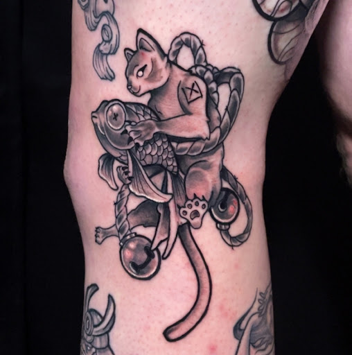 Explore october tattoo ideas for guys, creative tattoo ideas in Kansas City, available at Waldos Darkside Tattoo