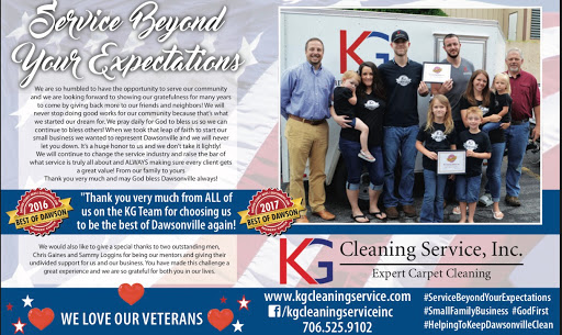 Carpet Cleaning Service «KG Cleaning Service Inc.», reviews and photos, 30 Industrial Park Rd #200, Dawsonville, GA 30534, USA