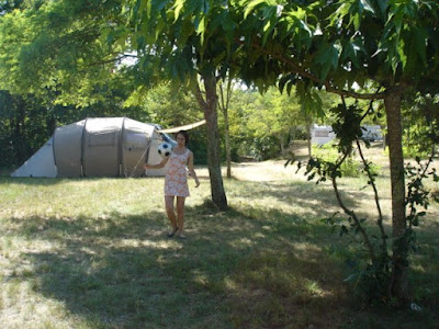 Camping de la croix de bois à Balazuc