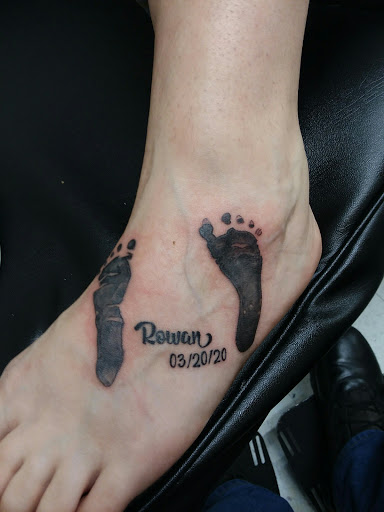 Explore patchwork tattoo ideas female, creative tattoo ideas in Salem, available at Outwest Tattoo and body piercing ,30 years of tattooing,only life time guarantee