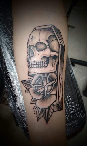 Explore name tattoo ideas arm, creative tattoo ideas in Crystal City, available at Meraki Tattoo and Piercing