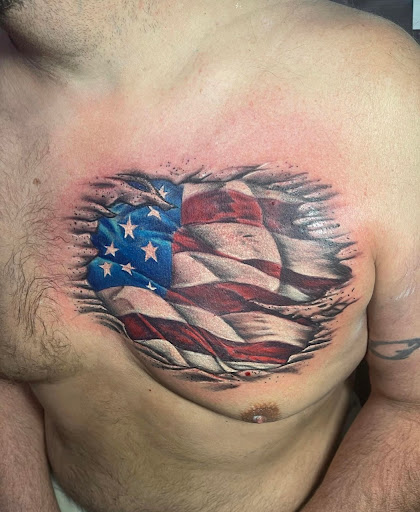 Explore tattoo ideas sports, creative tattoo ideas in Peoria, available at Modern Ink Tattoo