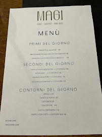 Menu du Porto Di Ripetta à Rome