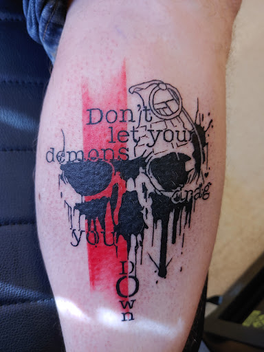 Explore tattoos on face ideas, creative tattoo ideas in Conover, available at Evermore Custom Tattoos