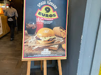 Restaurant de hamburgers Big Fernand à Nice (la carte)