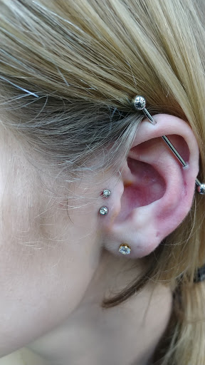 Explore leo sleeve tattoo ideas, creative tattoo ideas in Flushing, available at Silver Image