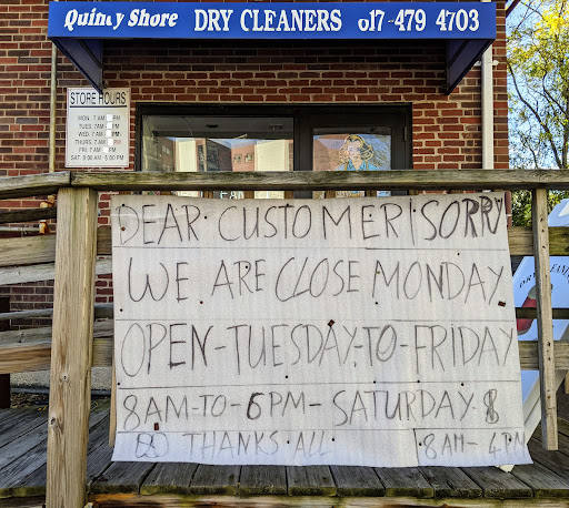 Dry Cleaner «Quincy Shore Dry Cleaner», reviews and photos, 60 Quincy Shore Dr, Quincy, MA 02171, USA