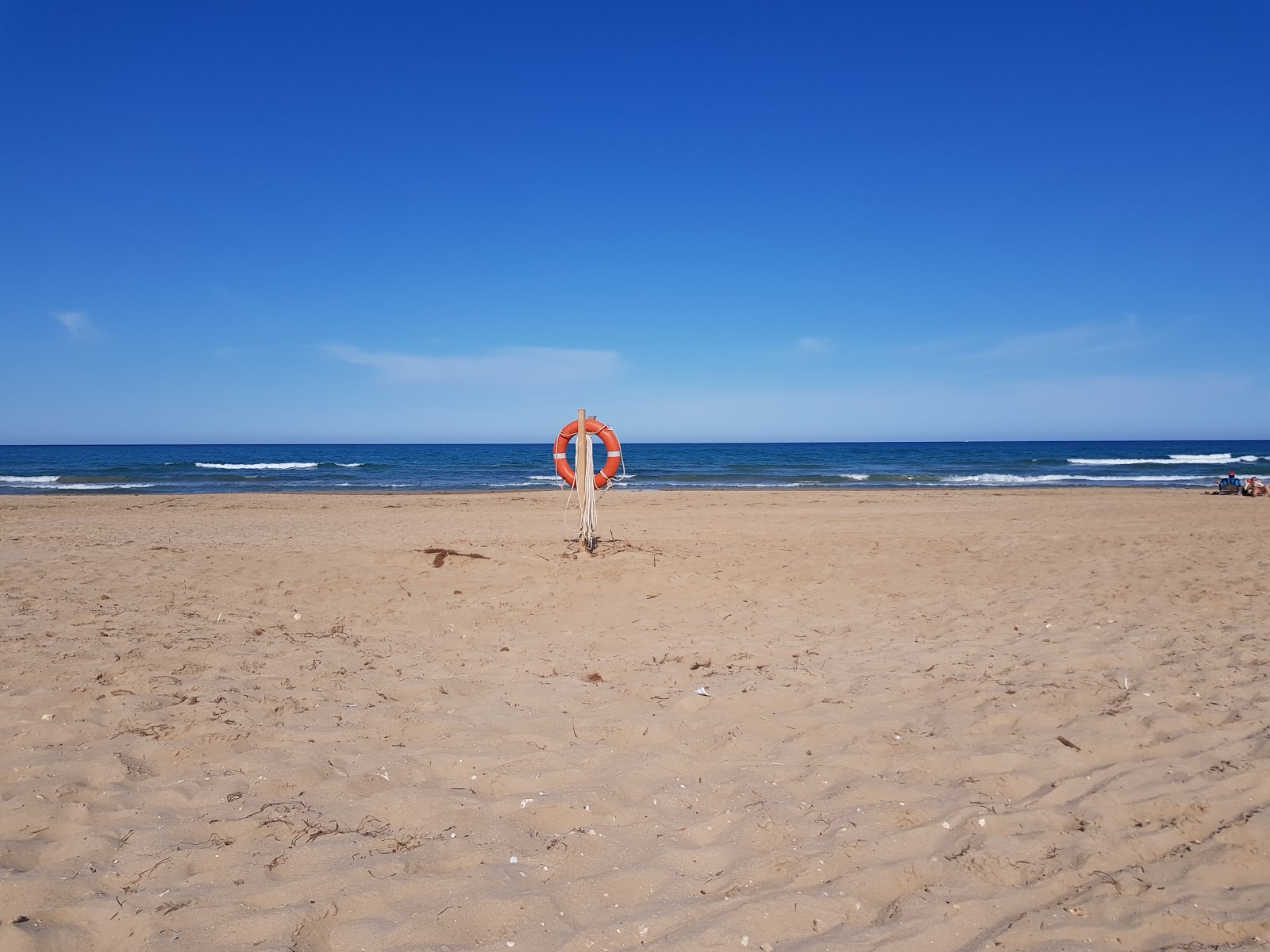 Fotografija Platja les Ortigues z visok stopnjo čistoče