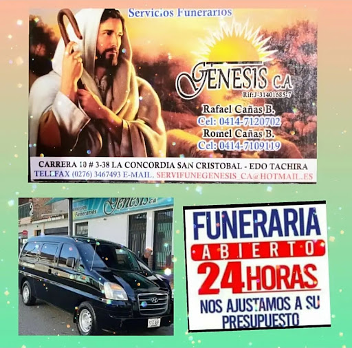Funeraria Génesis en San Cristobal