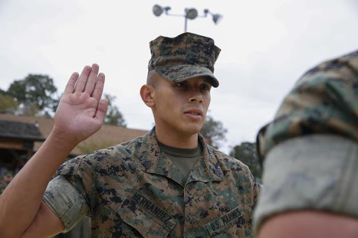 Marine Corps Recruiting Arrowhead