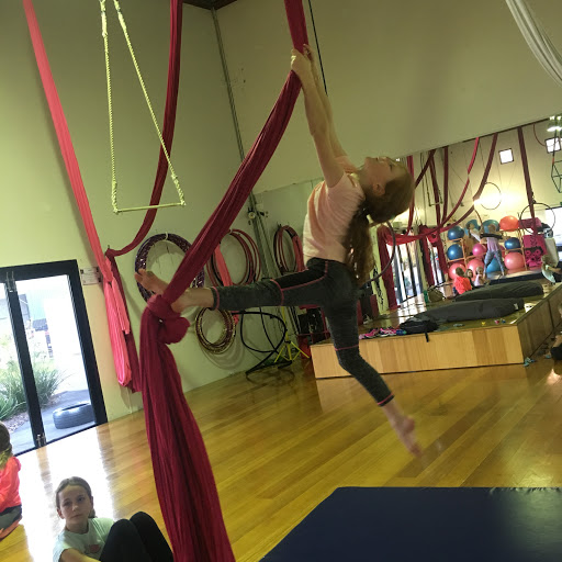 Aerial fabric lessons Perth