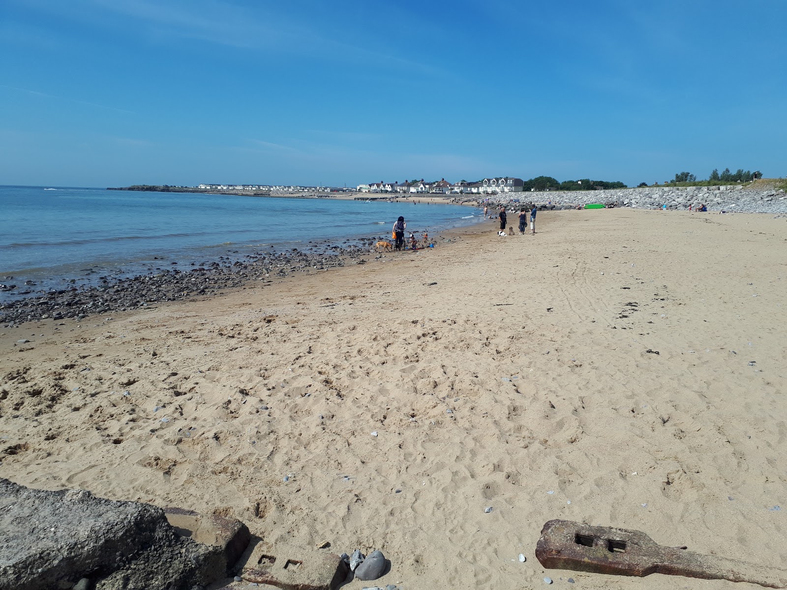 Foto av Porthcawl beach med hög nivå av renlighet