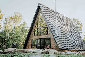 Northwoods A-Frame + Tiny Cabins image