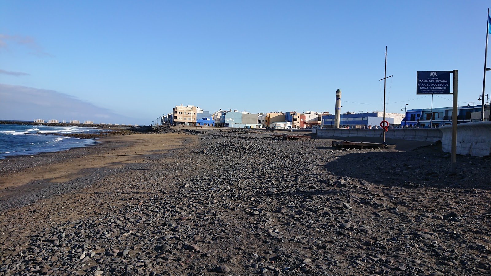 Foto van Playa El Burrero - populaire plek onder ontspanningskenners