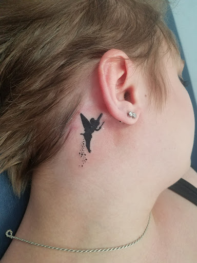 Explore womens bum tattoo ideas, creative tattoo ideas in Springfield, available at Anchored Ink Tattoo & Piercing by SPLAT LLC