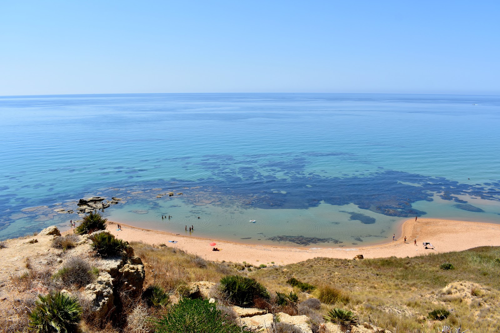 Foto de Spiaggia Le Solette con arena beige superficie