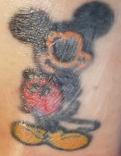 Explore thyroid cancer tattoo ideas, creative tattoo ideas in Peoria, available at Im No Angel Tattoos