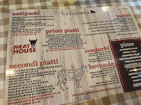 Menu / carte de La Locanda à Ladispoli