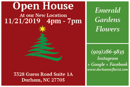 Florist «Myers Florist/Emerald Gardens Flowers», reviews and photos, 2906 Hillsborough Rd, Durham, NC 27705, USA