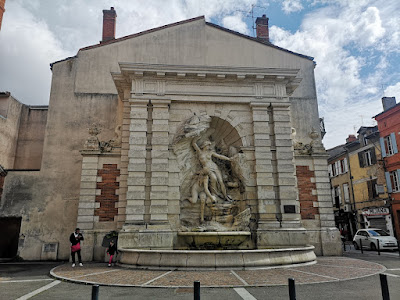 Fontaine Ariège et Garonne à Toulouse
