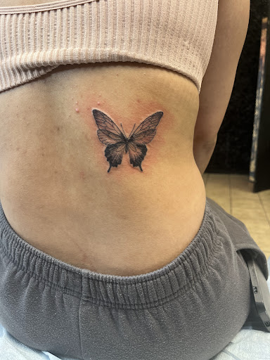 Explore grief tattoo ideas, creative tattoo ideas in Houston, available at 333 Tattoo Studio HTX