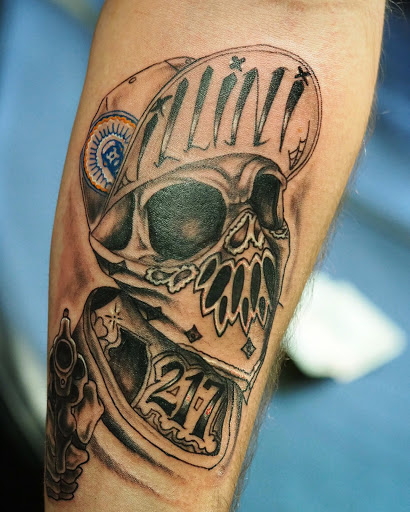 Explore biblical tattoo ideas for guys, creative tattoo ideas in Springfield, available at Poke and a Rub art studio