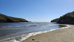 Zdjęcie Stradbally Cove Beach z powierzchnią turkusowa czysta woda