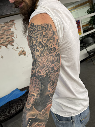 Explore alkaline trio tattoo ideas, creative tattoo ideas in Pocatello, available at Black Sheep Tattoo
