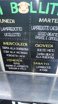 A Pancia Piena à Le Sieci menu
