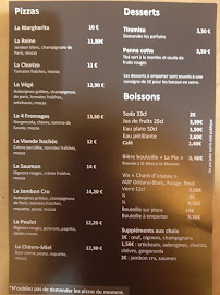 Carte du La Pizza de Madeleine à Orléans