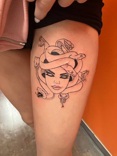 Find time tattoo ideas for your next unique tattoo in New Albany at ThInker Tattoos