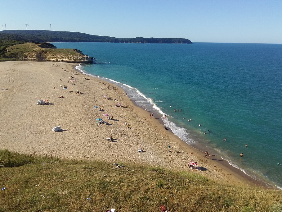 Φωτογραφία του Kiyikoy beach με φωτεινή άμμος επιφάνεια