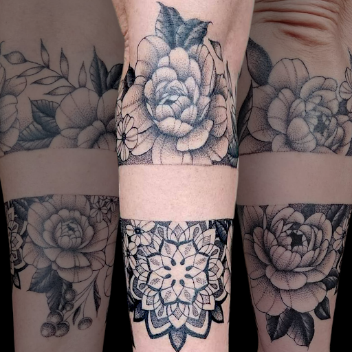 Explore fly fishing tattoo ideas, creative tattoo ideas in Dubuque, available at The Crows Nest