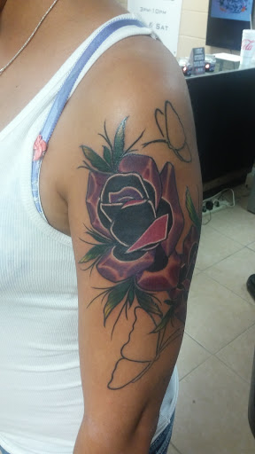 Explore circle of life tattoo ideas, creative tattoo ideas in Freeport, available at Broken Moon Tattoos