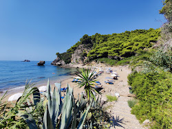 Agios Gordios Plajı'in fotoğrafı çok temiz temizlik seviyesi ile