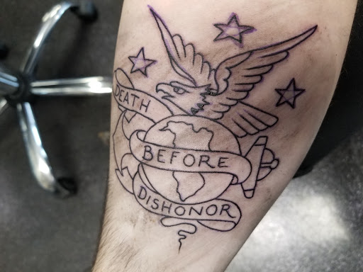 Explore religious cross tattoo ideas, creative tattoo ideas in Vancouver, available at Valkyrie Tattoo & Piercing