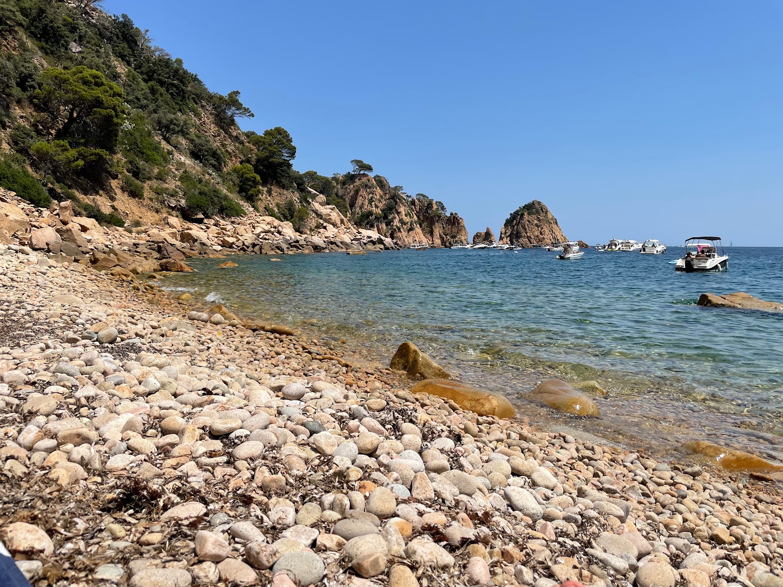Photo de Cala d'Urgell Beach zone sauvage